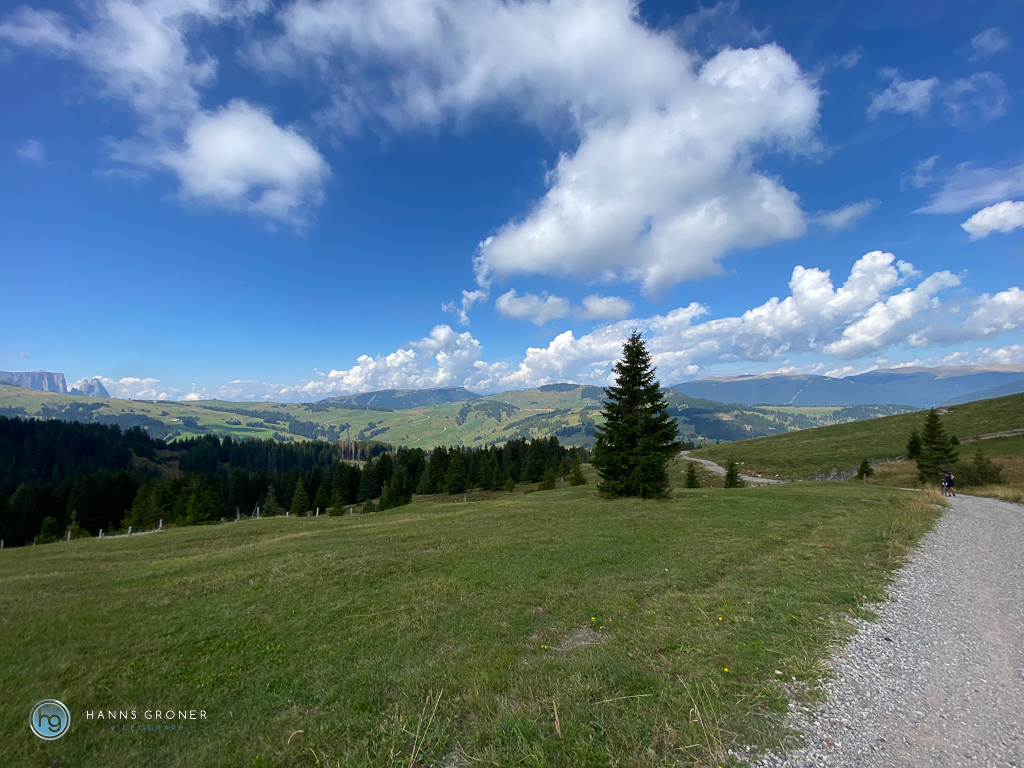 Dolomiten im September 2022 - von Plan de Gralba über Seiser Alm und Langkofel zum Val Duron (Foto: Hanns Gröner)