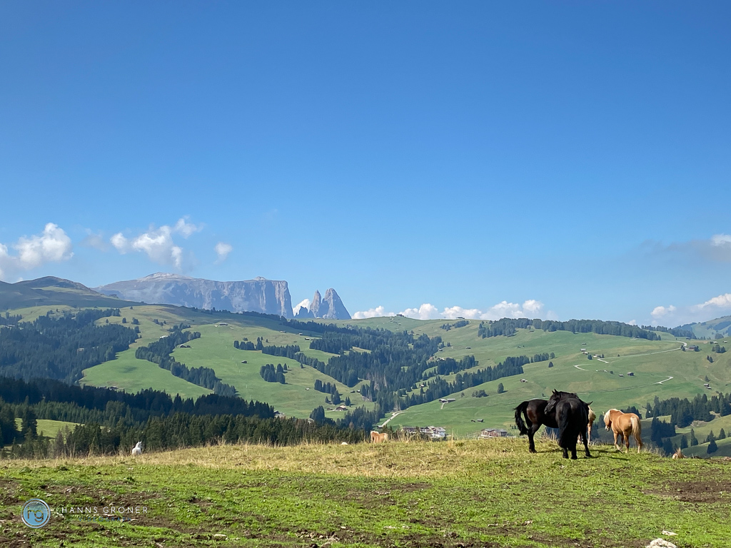 Dolomiten im September 2022 - von Plan de Gralba über Seiser Alm und Langkofel zum Val Duron (Foto: Hanns Gröner)