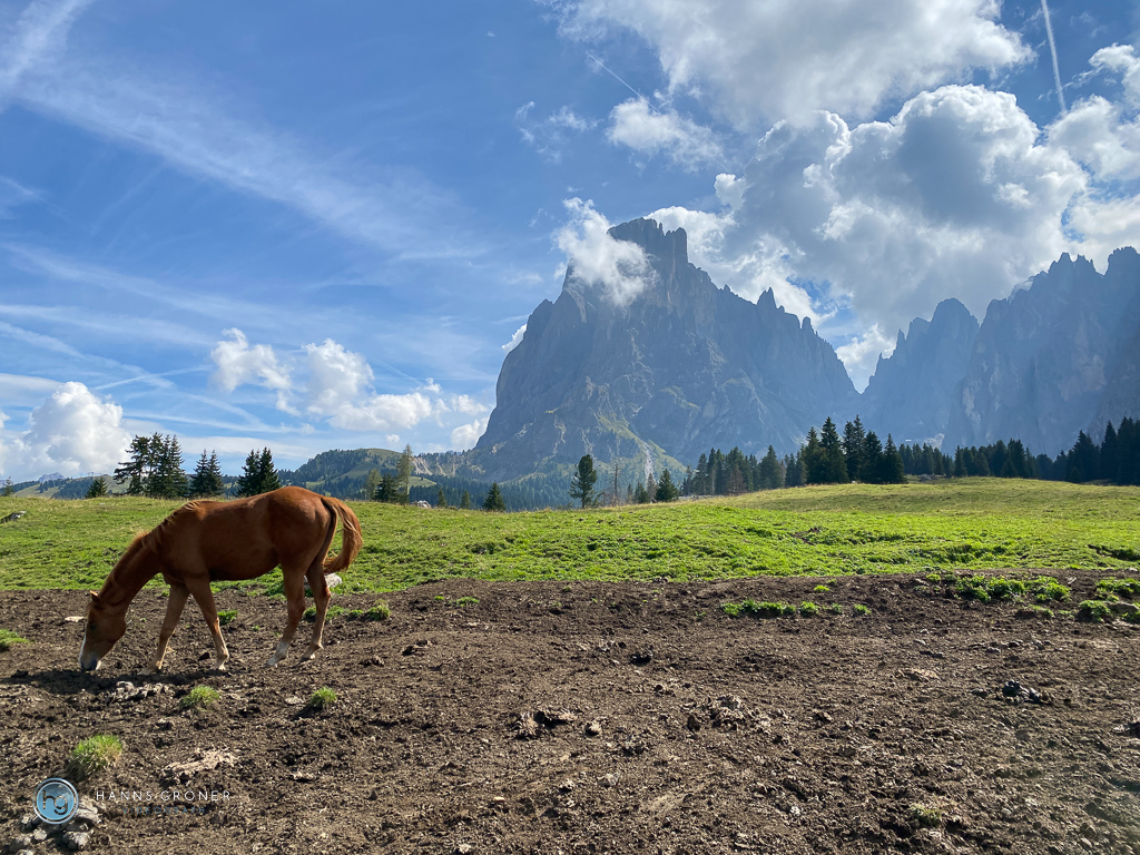 Dolomiten im September 2022 - von Plan de Gralba über Seiser Alm und Langkofel zum Val Duron (Foto: Hanns Gröner)