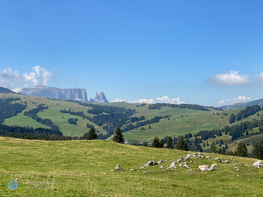 Dolomiten im September 2022 - von Plan de Gralba über Seiser Alm und Langkofel zum Val Duron (Foto: Hanns Gröner)