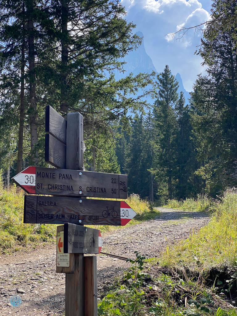 Dolomiten im September 2022 - von Plan de Gralba über Seiser Alm und Langkofel zum Val Duron (Foto: Hanns Gröner)