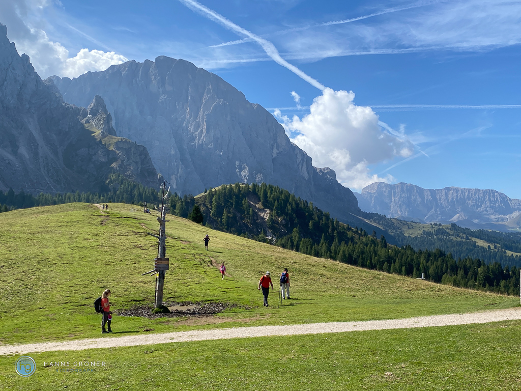 Dolomiten im September 2022 - von Plan de Gralba zum Monte Pana (Foto: Hanns Gröner)
