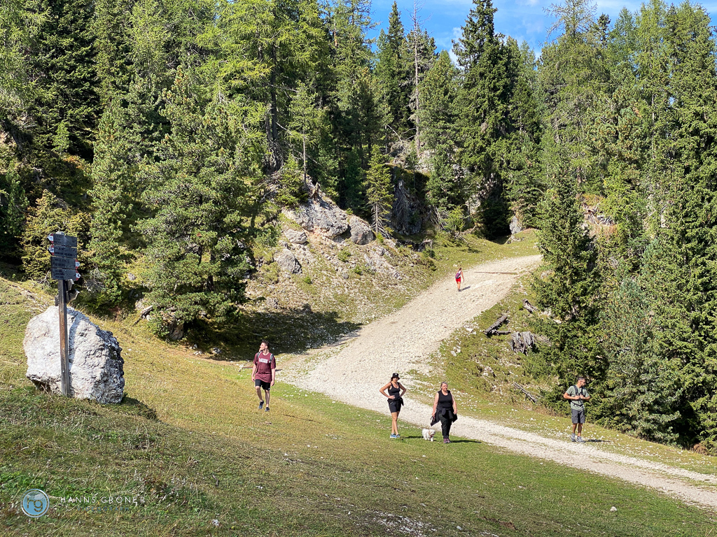 Dolomiten im September 2022 - von Plan de Gralba zum Monte Pana (Foto: Hanns Gröner)