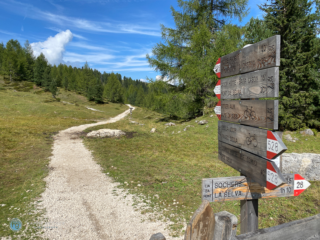 Dolomiten im September 2022 - von Plan de Gralba zum Monte Pana (Foto: Hanns Gröner)