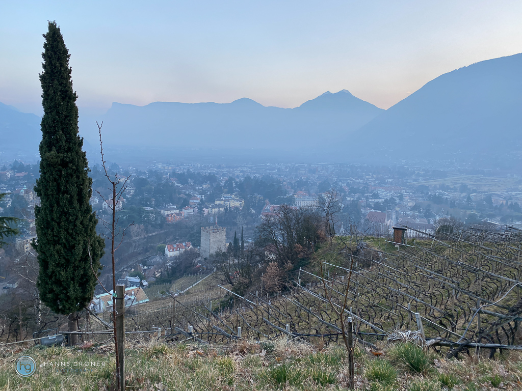 Meran Stellplatz Schneeburghof 2023 (Foto: Hanns Gröner)