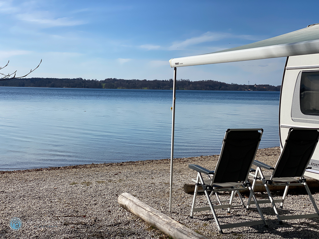 Camping Ambach am See - Starnberger See im März 2023 (Foto: Hanns Gröner)