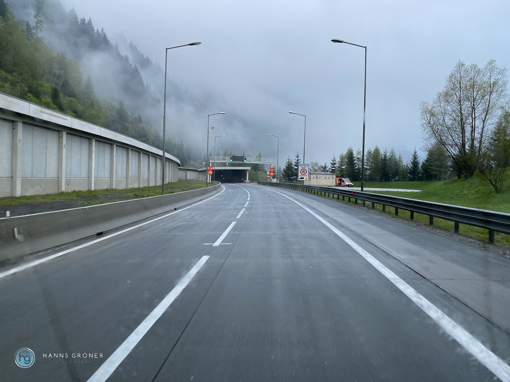 Tauernautobahn Zufahrt Katschbergtunnel (Foto: Hanns Gröner)