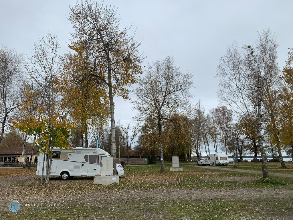 Chiemsee Prien Camping Harras im Herbst 2010 (Foto: Hanns Gröner)