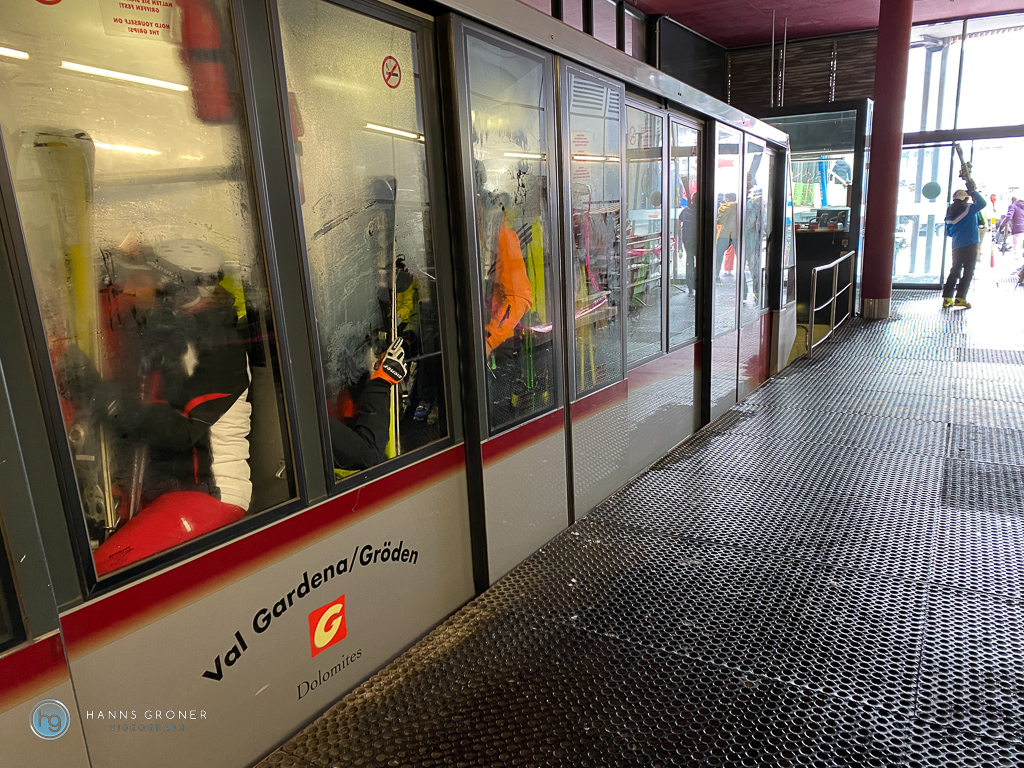 Gherdeina Ronda Express im Winter 2023 (Foto: Hanns Gröner)