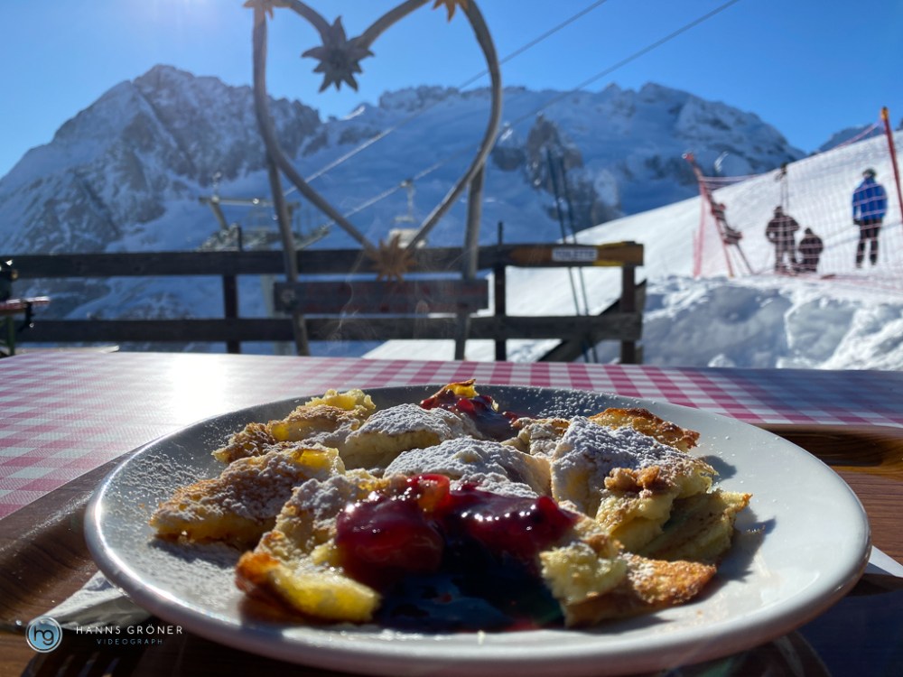 Skifahren Dolomiten - Marmolada im Januar 2024 (Foto: Hanns Gröner)