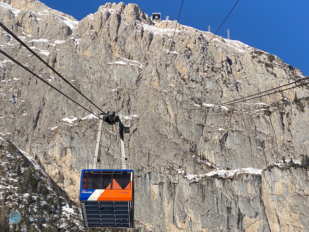 Skifahren Dolomiten - Marmolada im Januar 2024 (Foto: Hanns Gröner)