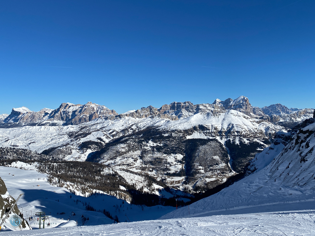 Skifahren Dolomiten - Marmolada im Januar 2024 (Foto: Hanns Gröner)
