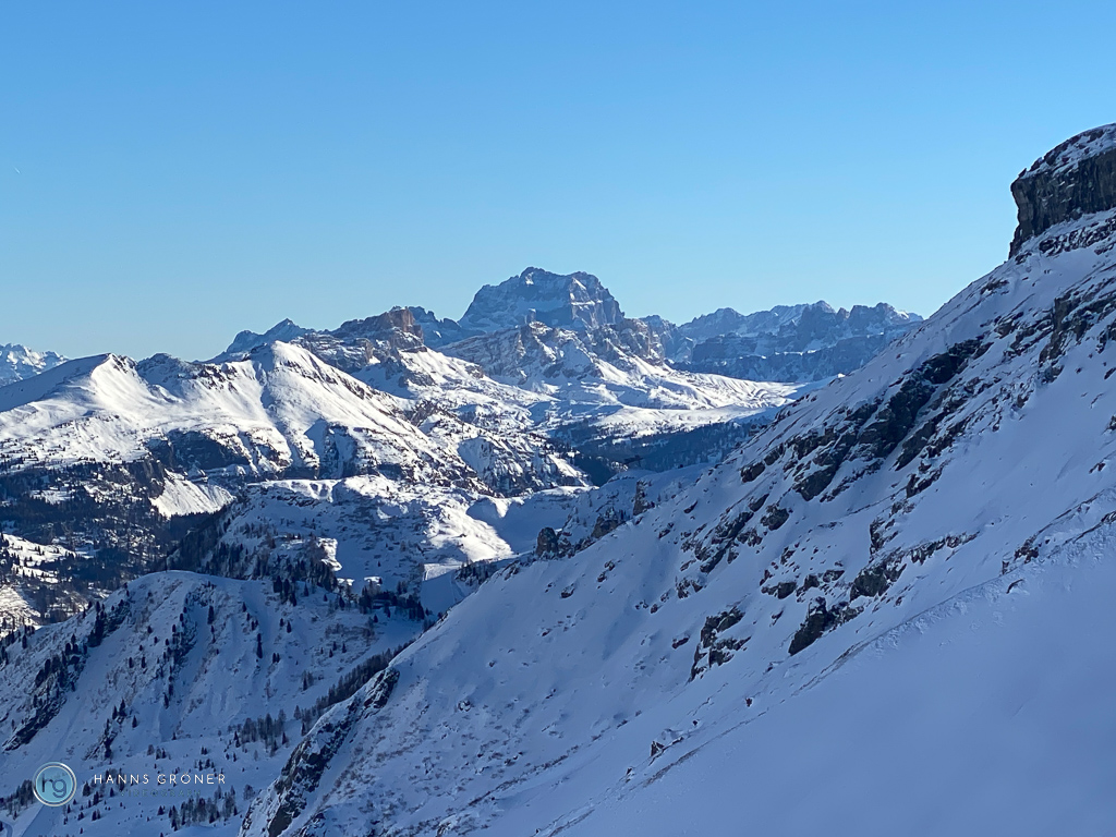 Skifahren Dolomiten im Januar 2024 (Foto: Hanns Gröner)