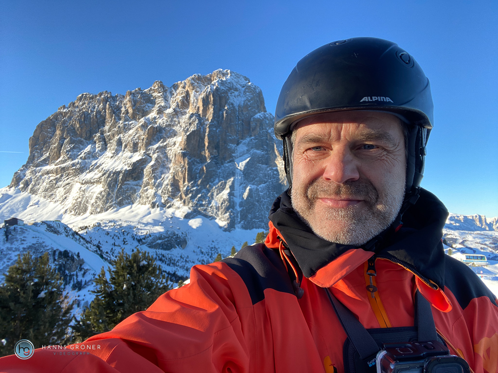 Skifahren Dolomiten im Januar 2024 (Foto: Hanns Gröner)