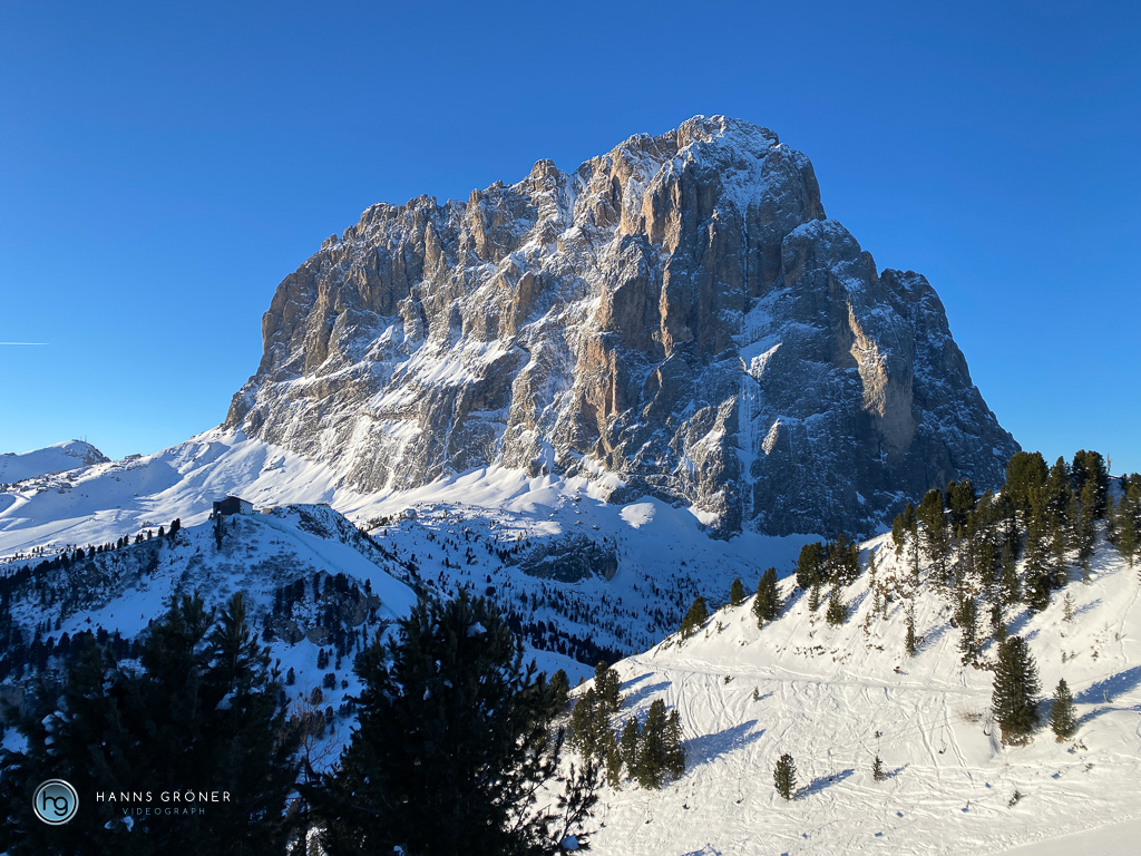 Skifahren Dolomiten im Januar 2024 (Foto: Hanns Gröner)