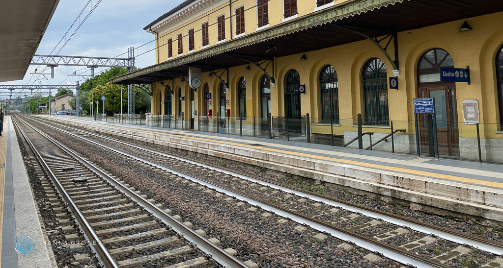 Bahnhof Desenzano im Mai 2024 (Foto: Hanns Gröner)