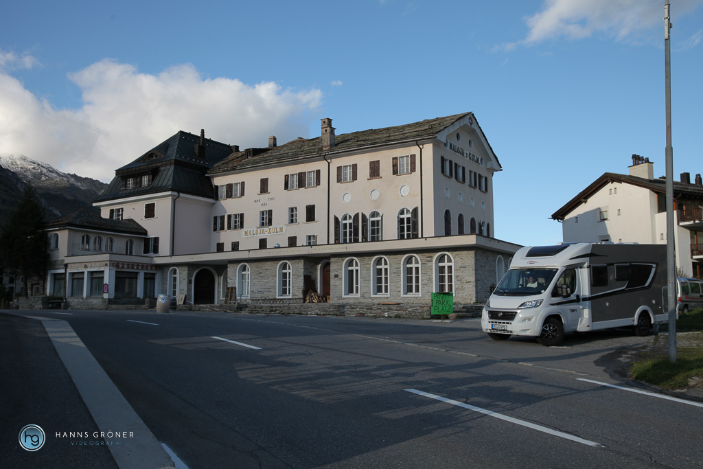 Roadtrip mit dem Wohnmobil 2015 - Malojapass Schweiz (Foto: Hanns Gröner)