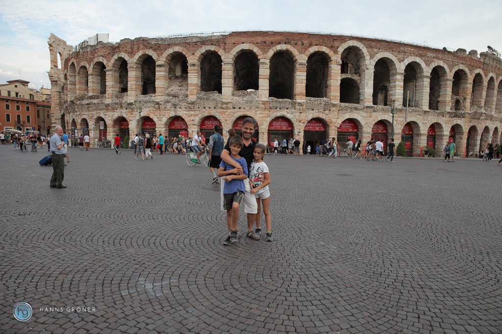 Roadtrip mit dem Wohnmobil 2015 - Verona Italien (Foto: Hanns Gröner)