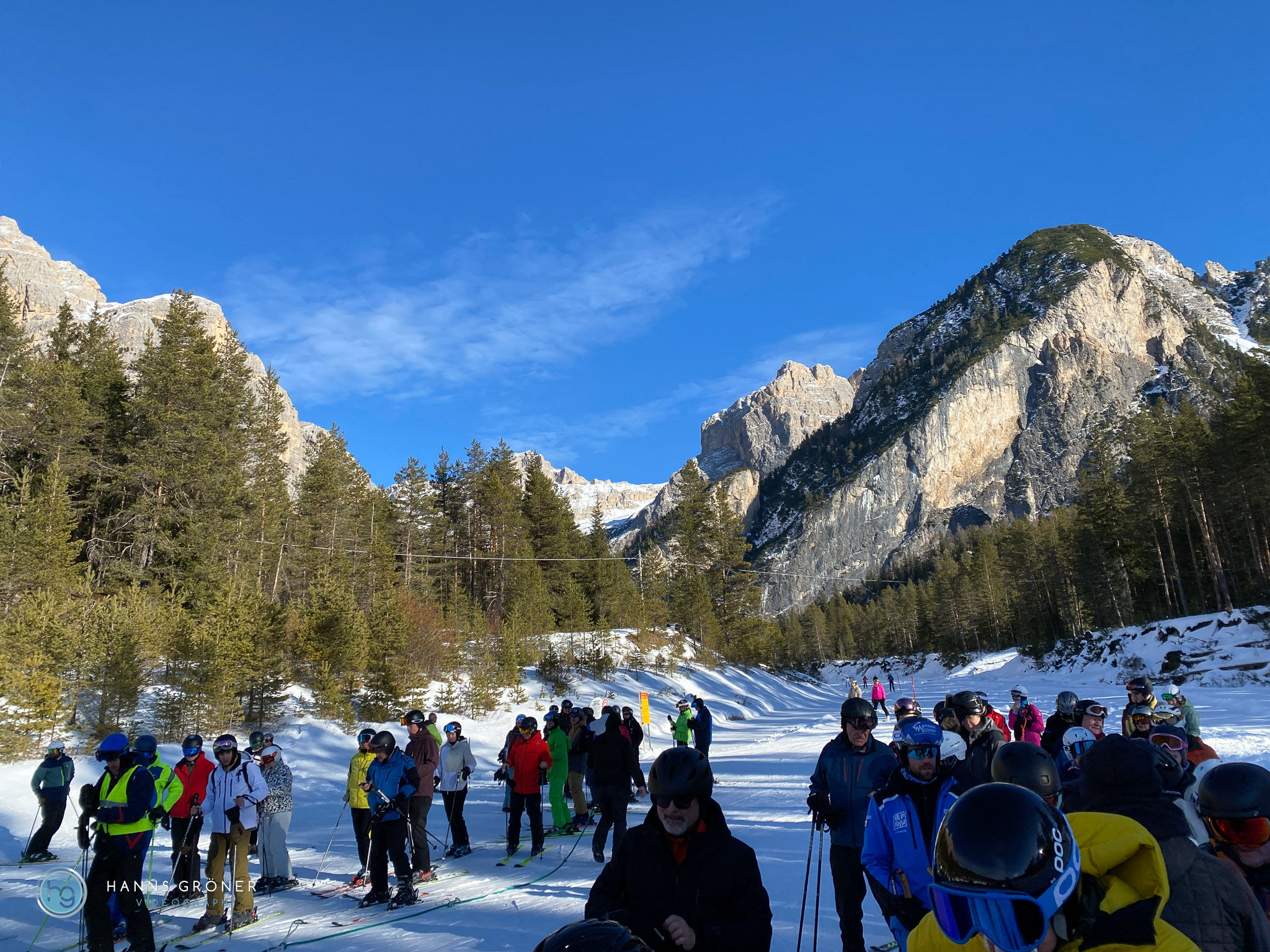 Dolomiten im Januar 2025 - Lagazuoi (Foto: Hanns Gröner)