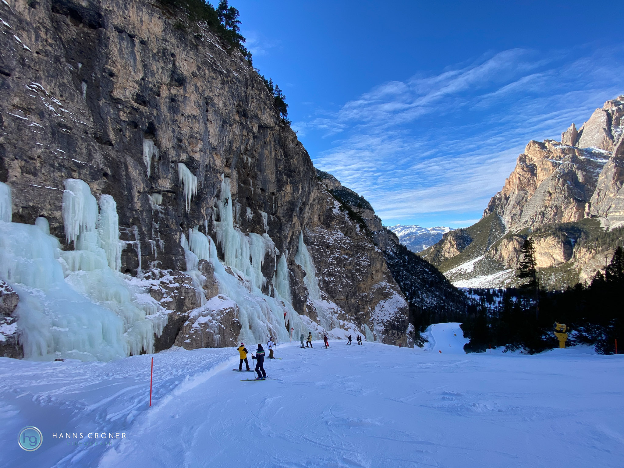 Dolomiten im Januar 2025 - Lagazuoi (Foto: Hanns Gröner)