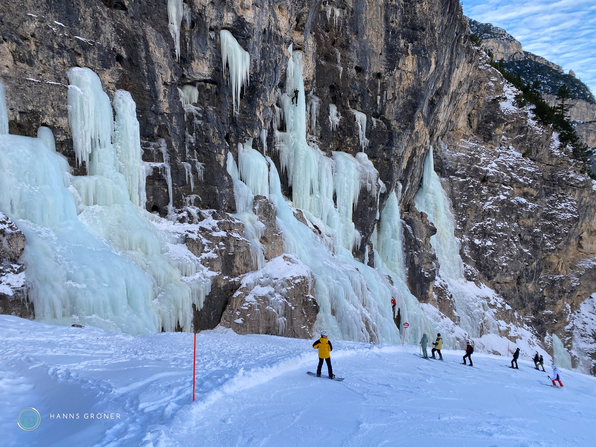 Dolomiten im Januar 2025 - Lagazuoi (Foto: Hanns Gröner)