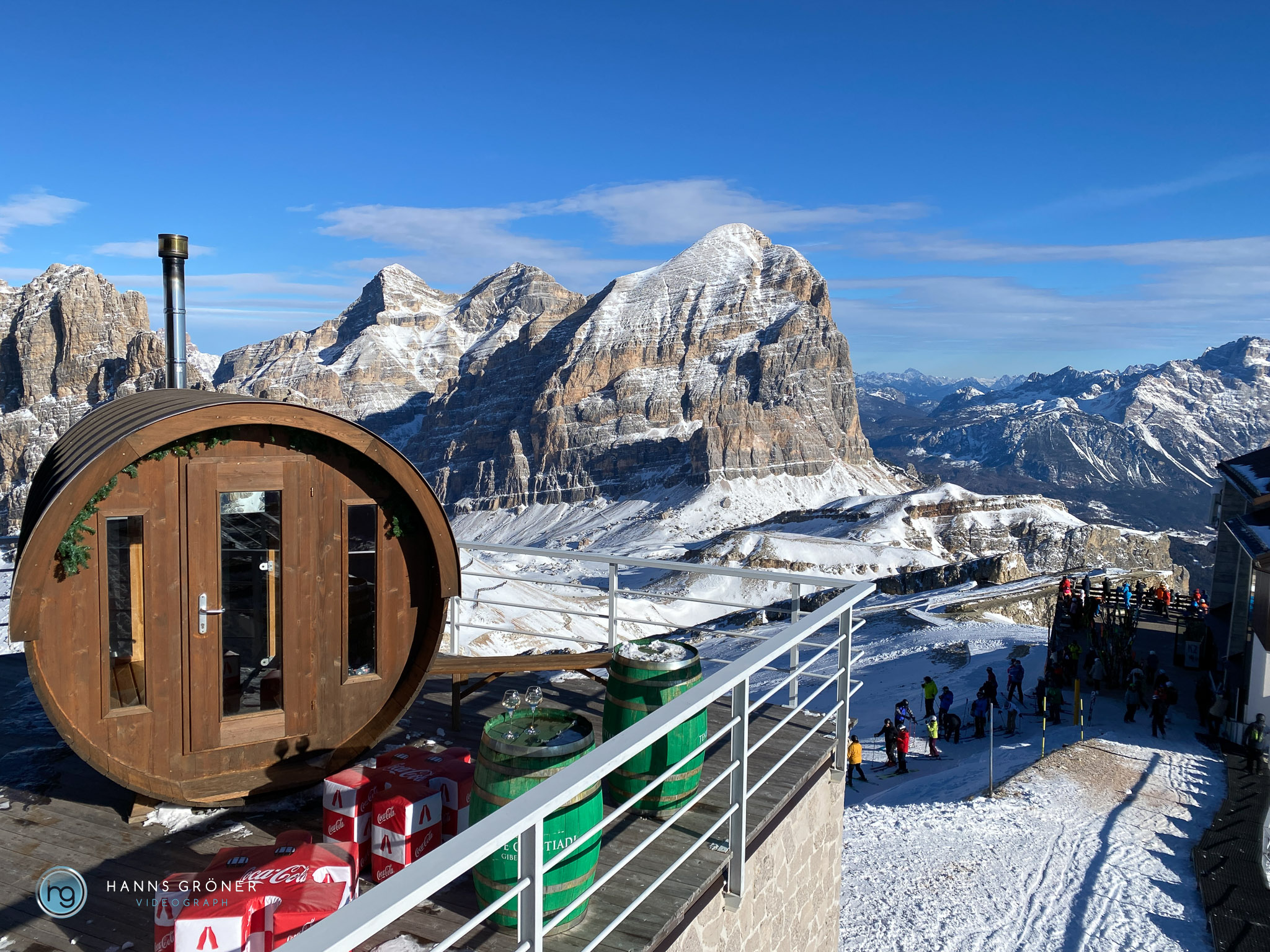 Dolomiten im Janaur 2025 - Lagazuoi (Foto: Hanns Gröner)