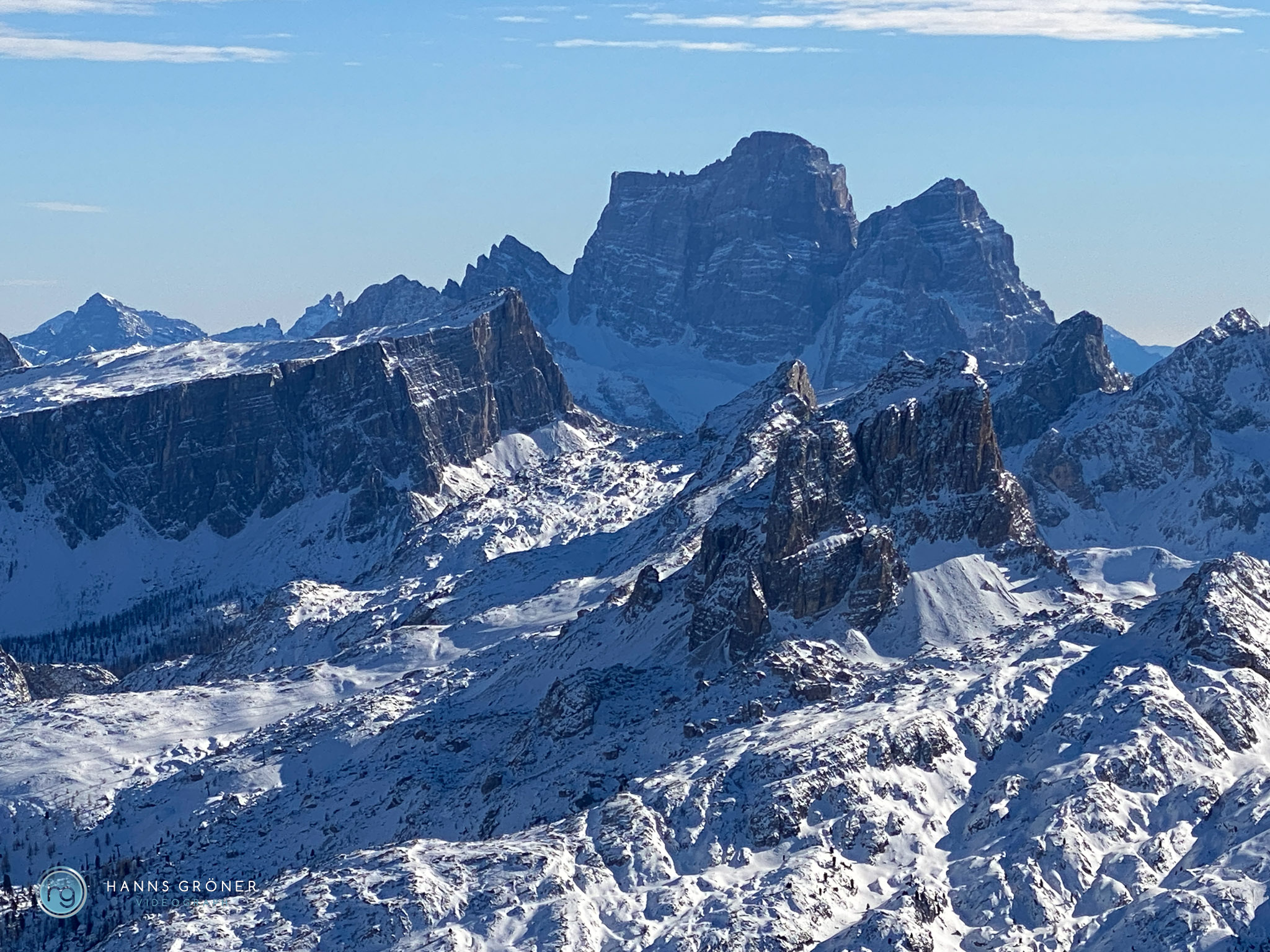 Dolomiten im Winte 2025 - Lagazuoi (Foto: Hanns Gröner)