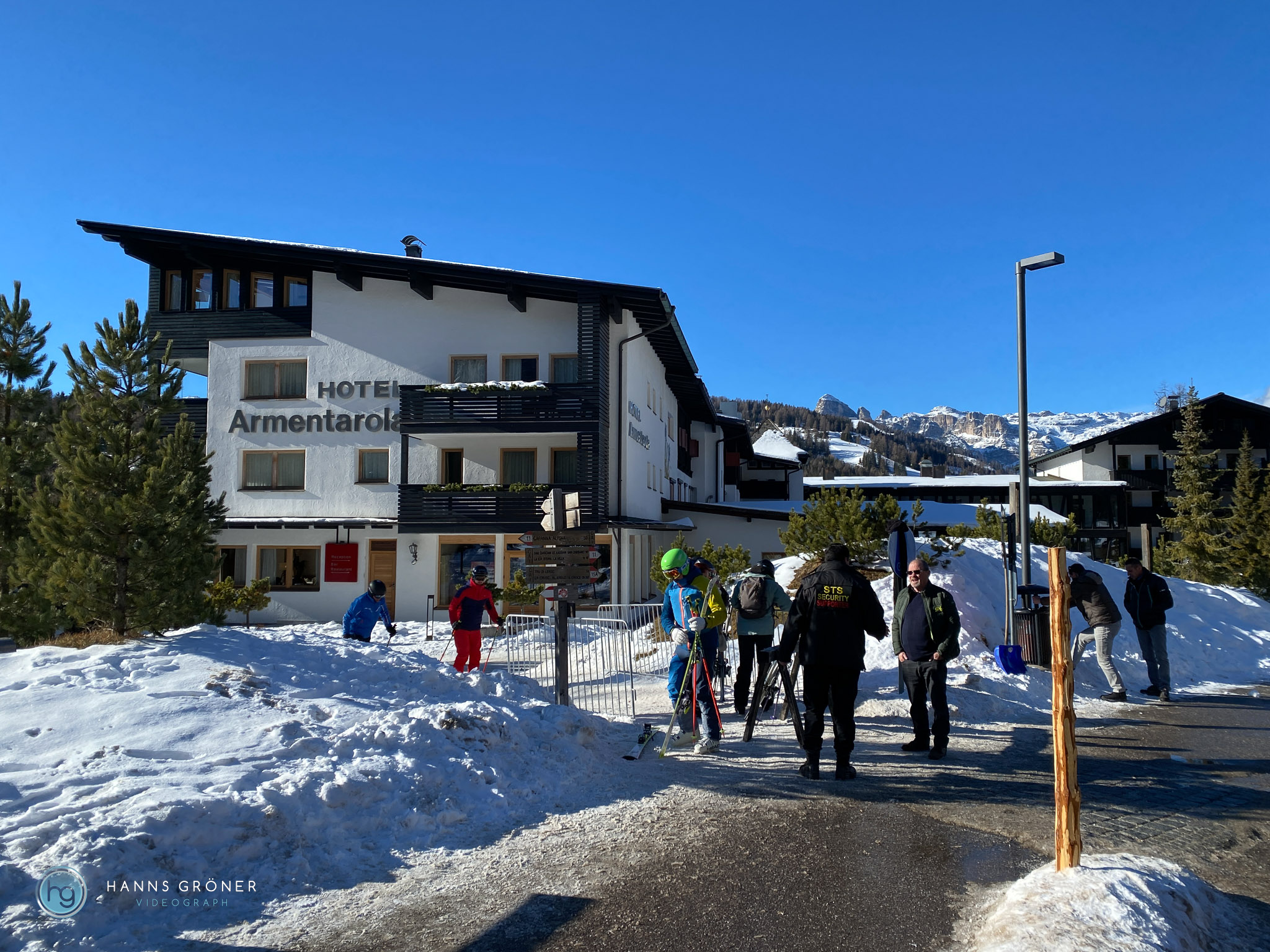 Dolomiten im Januar 2025 - Lagazuoi (Foto: Hanns Gröner)