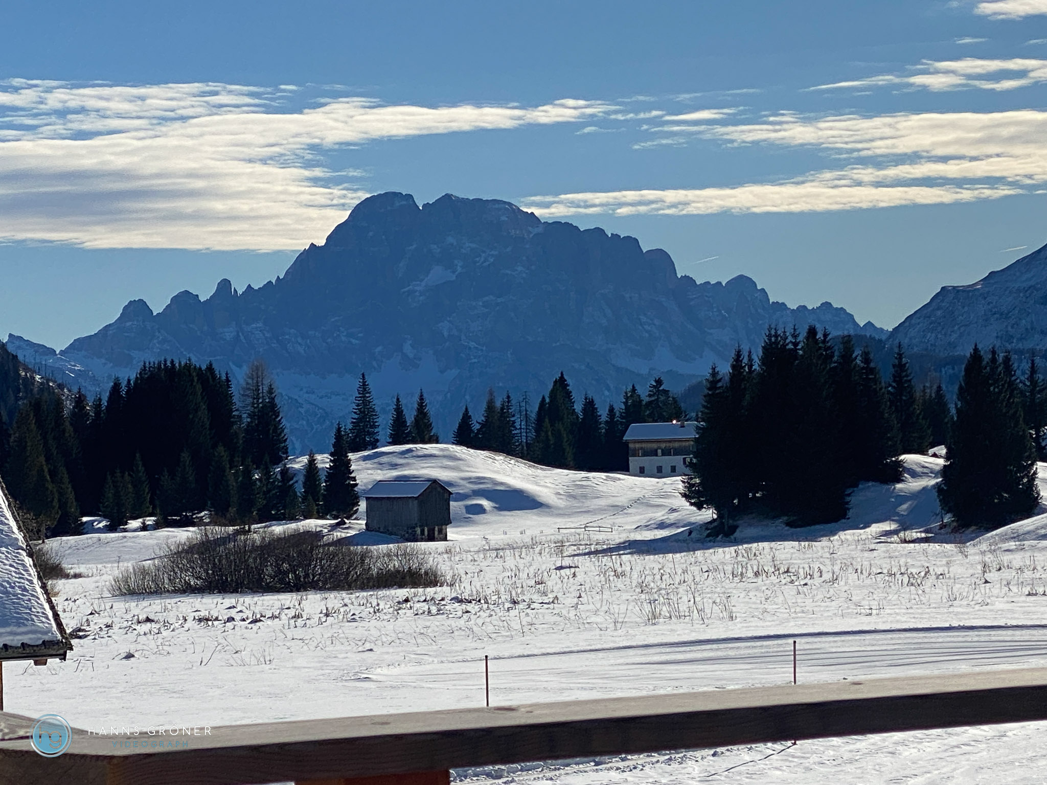 Skifahren in den Dolomiten im Januar 2025 - Campolongo (Foto: Hanns Gröner)