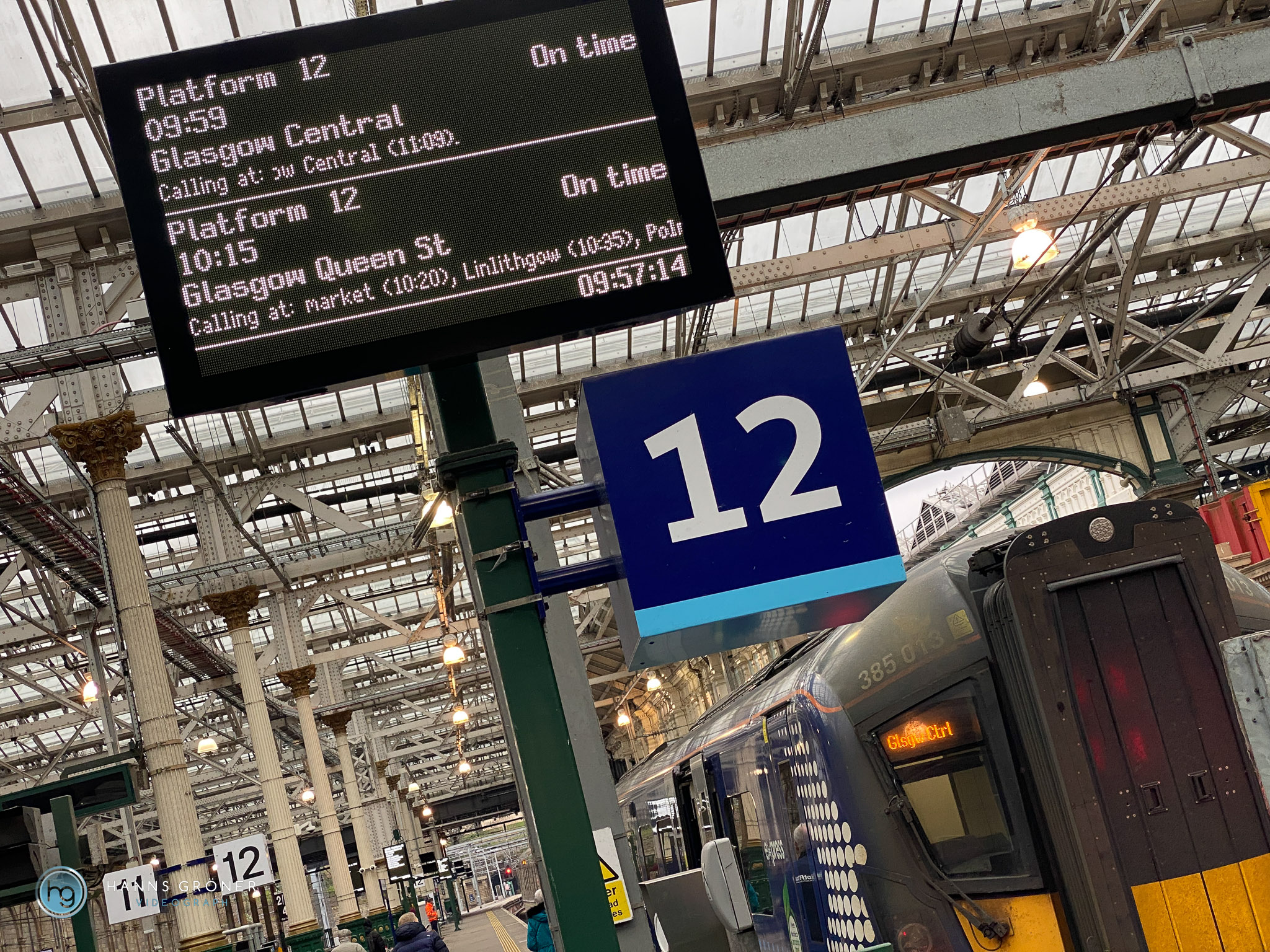 Edinburgh im Februar 2025 (Foto: Hanns Gröner)