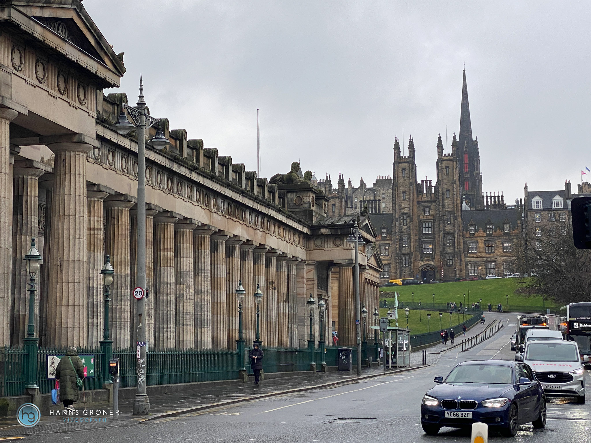 Edinburgh im Februar 2025 (Foto: Hanns Gröner)