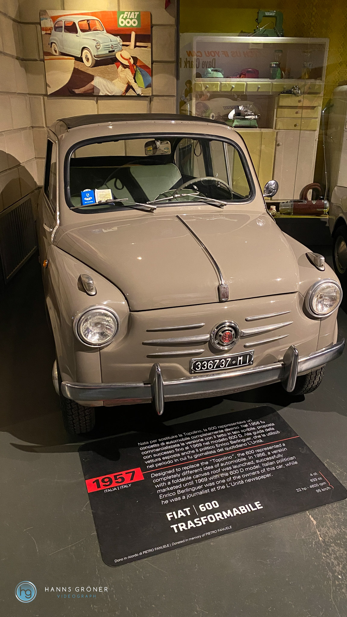 Turin - Automobilmuseum im Mai 2025 (Foto: Hanns Gröner)