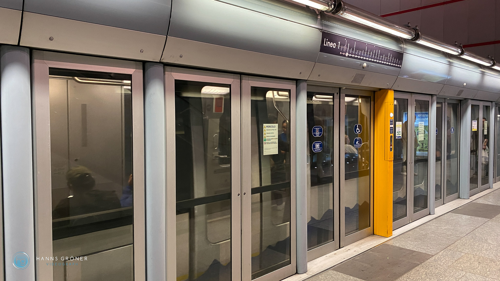 Turin - U-Bahn im Mai 2025 (Foto: Hanns Gröner)