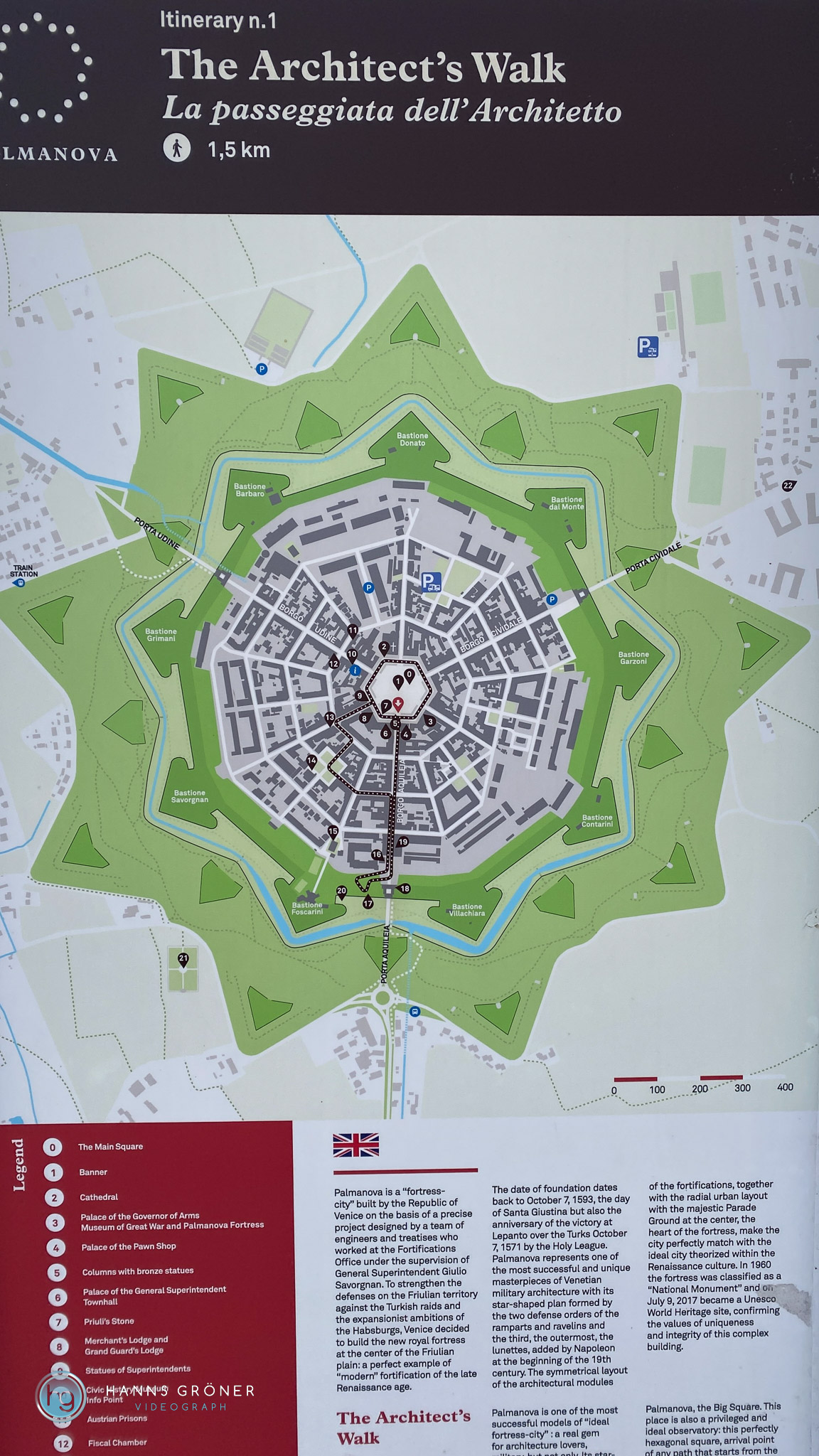 Palmanova, Grado & Aquileia im April 2025 (Foto: Hanns Gröner)