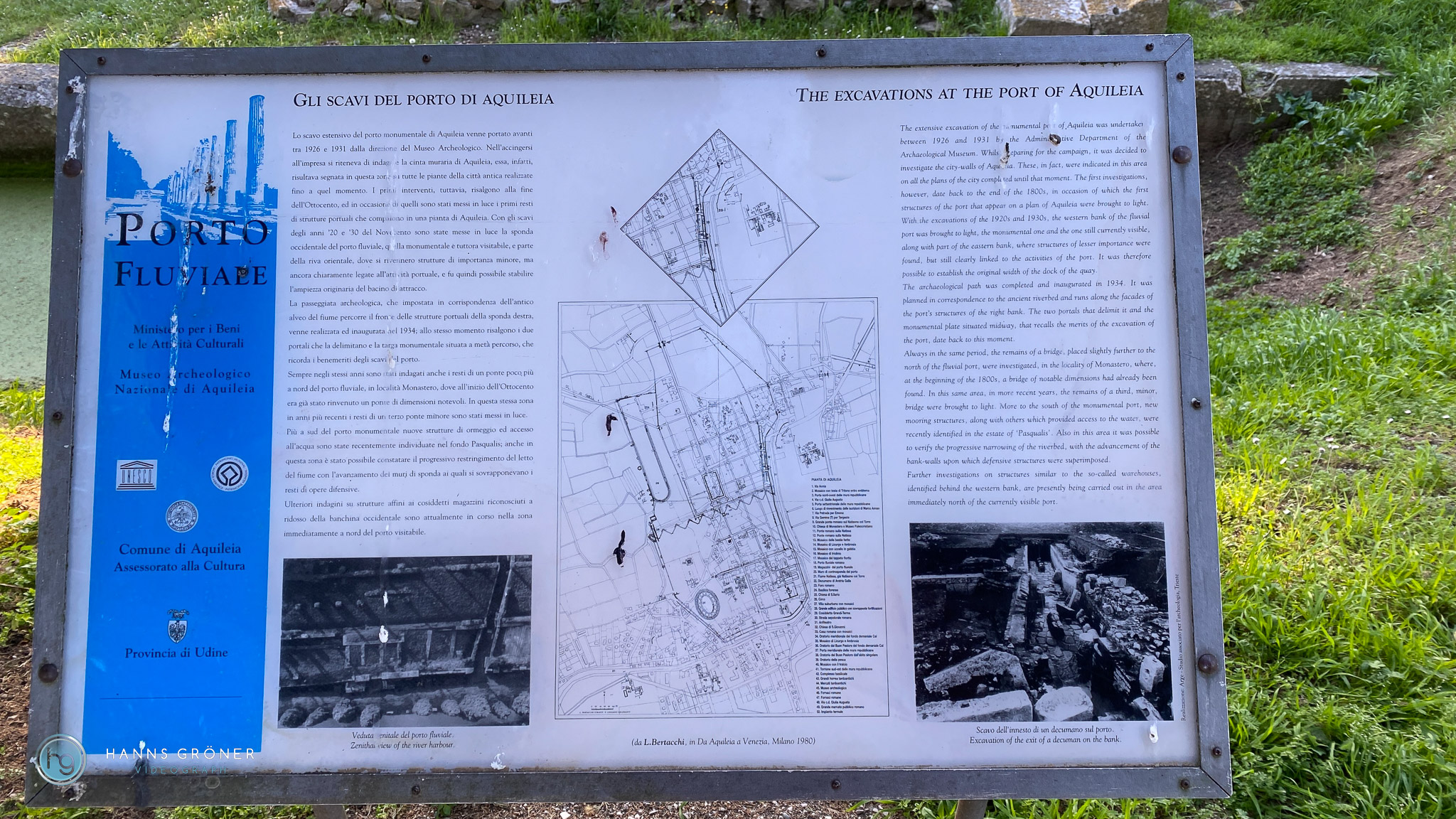 Palmanova, Grado & Aquileia im April 2025 (Foto: Hanns Gröner)